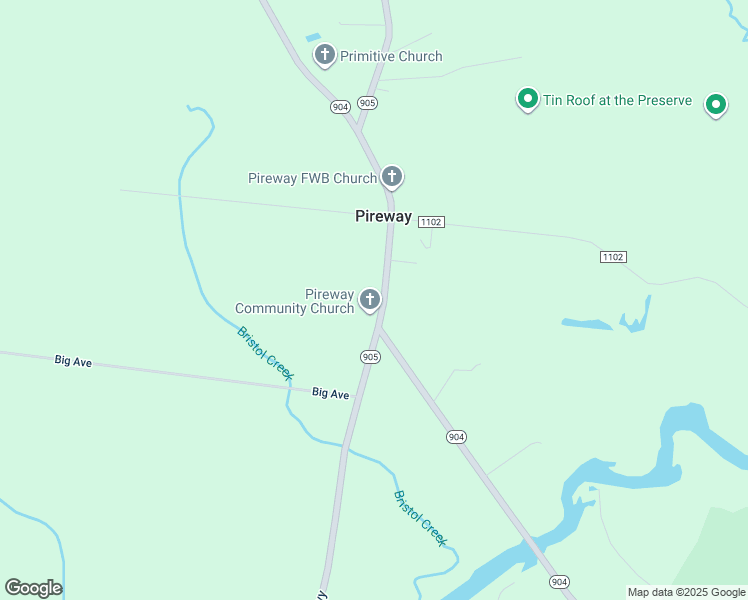 map of restaurants, bars, coffee shops, grocery stores, and more near 16480 Swamp Fox Highway East in Tabor City