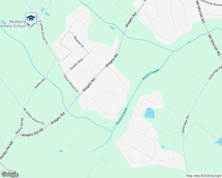 map of restaurants, bars, coffee shops, grocery stores, and more near 334 Pinecrest Road in Auburn