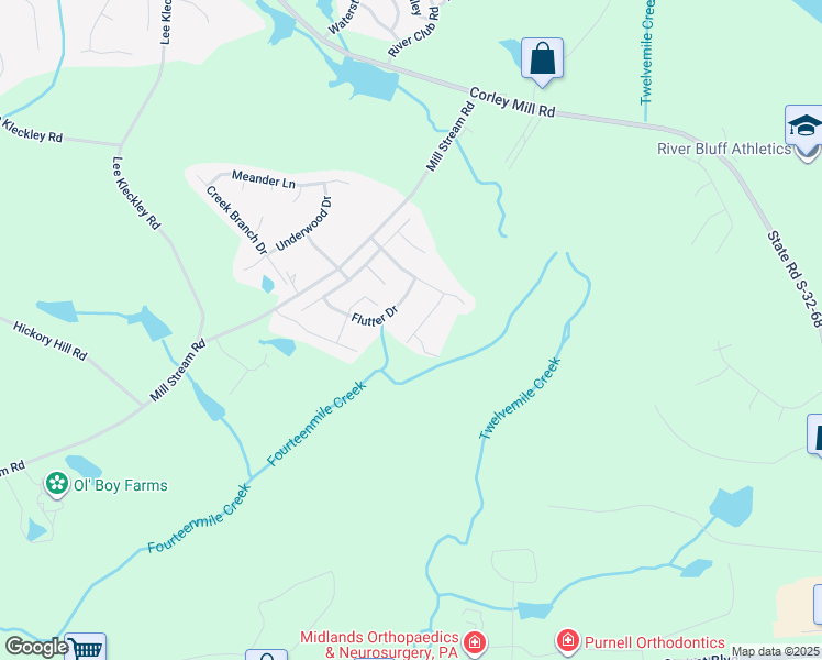 map of restaurants, bars, coffee shops, grocery stores, and more near 238 Cascade Court in Lexington