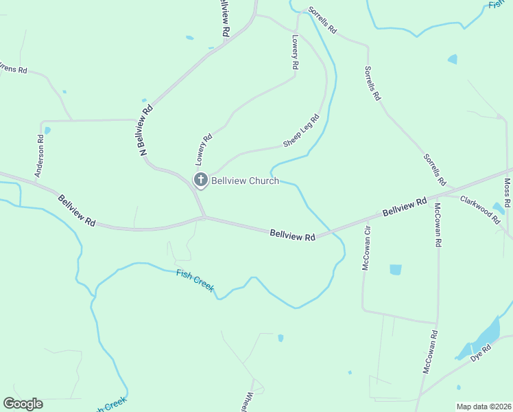 map of restaurants, bars, coffee shops, grocery stores, and more near 1238 Bellview Road in Rockmart