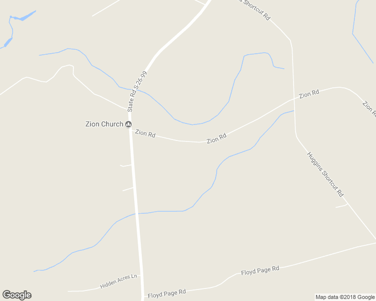 map of restaurants, bars, coffee shops, grocery stores, and more near 1255 Zion Road in Galivants Ferry
