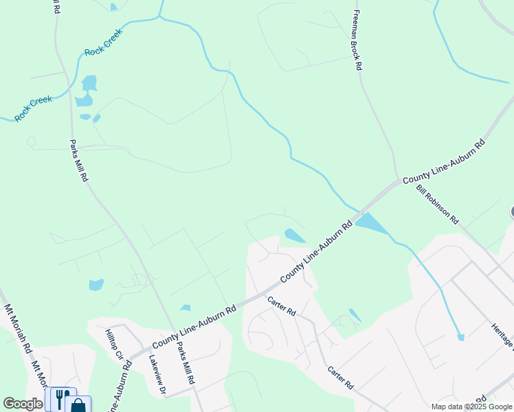 map of restaurants, bars, coffee shops, grocery stores, and more near 324 Heatherwood Drive in Auburn