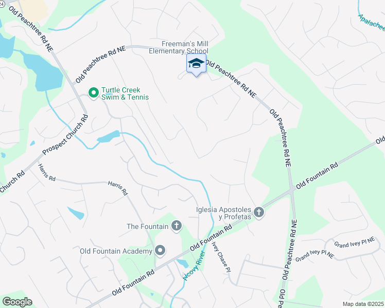 map of restaurants, bars, coffee shops, grocery stores, and more near 2095 Castle Royale Drive in Lawrenceville