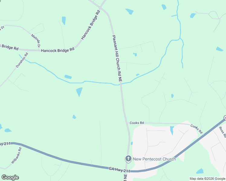 map of restaurants, bars, coffee shops, grocery stores, and more near 508 Pleasant Hill Church Road Northeast in Winder