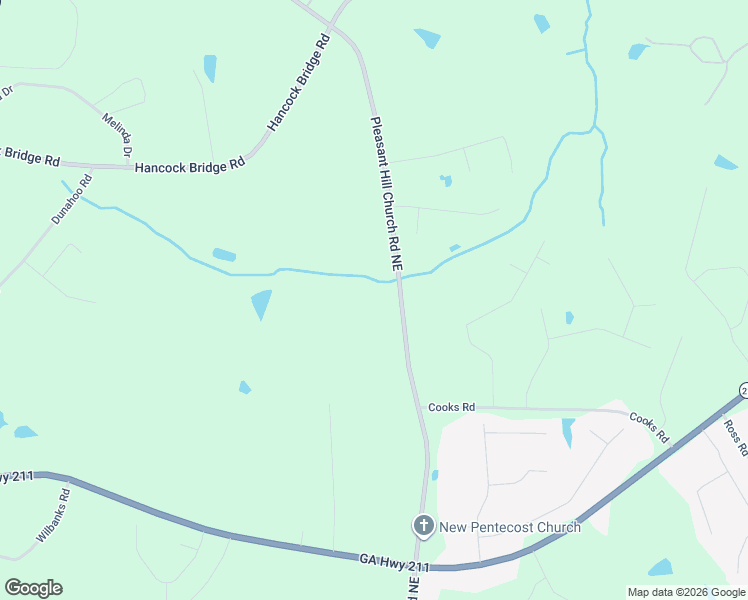 map of restaurants, bars, coffee shops, grocery stores, and more near 508 Pleasant Hill Church Road Northeast in Winder