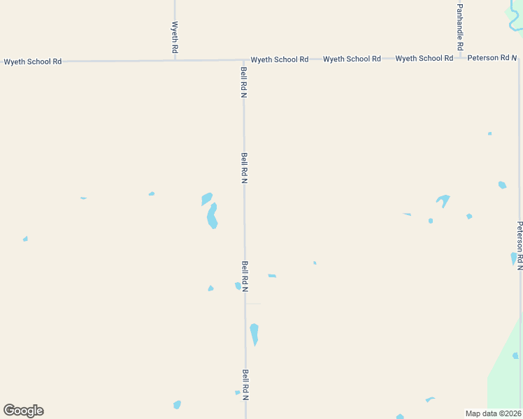 map of restaurants, bars, coffee shops, grocery stores, and more near 6751 Bell Road North in Iowa Park