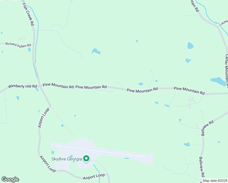 map of restaurants, bars, coffee shops, grocery stores, and more near 665 Pine Mountain Road in Rockmart