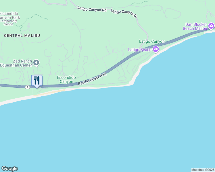 map of restaurants, bars, coffee shops, grocery stores, and more near 26940 Malibu Cove Colony Drive in Malibu