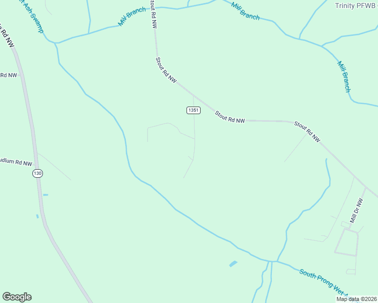 map of restaurants, bars, coffee shops, grocery stores, and more near 2683 Milligan Road Northwest in Ash
