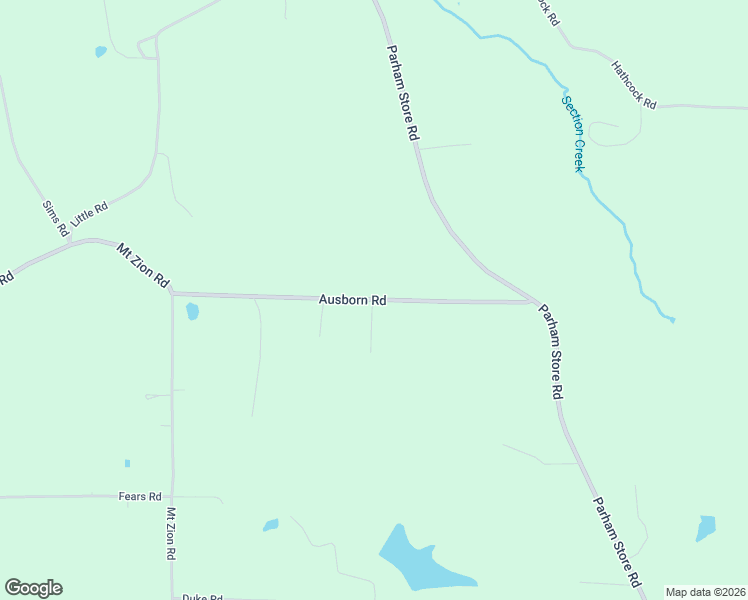 map of restaurants, bars, coffee shops, grocery stores, and more near 60047 Ausborn Road in Amory