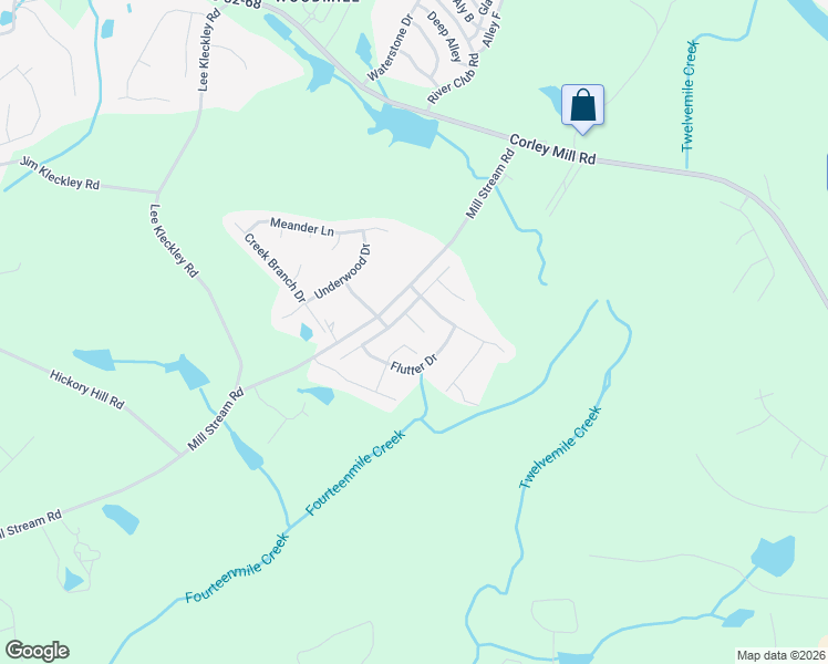 map of restaurants, bars, coffee shops, grocery stores, and more near 108 Ripple Court in Lexington