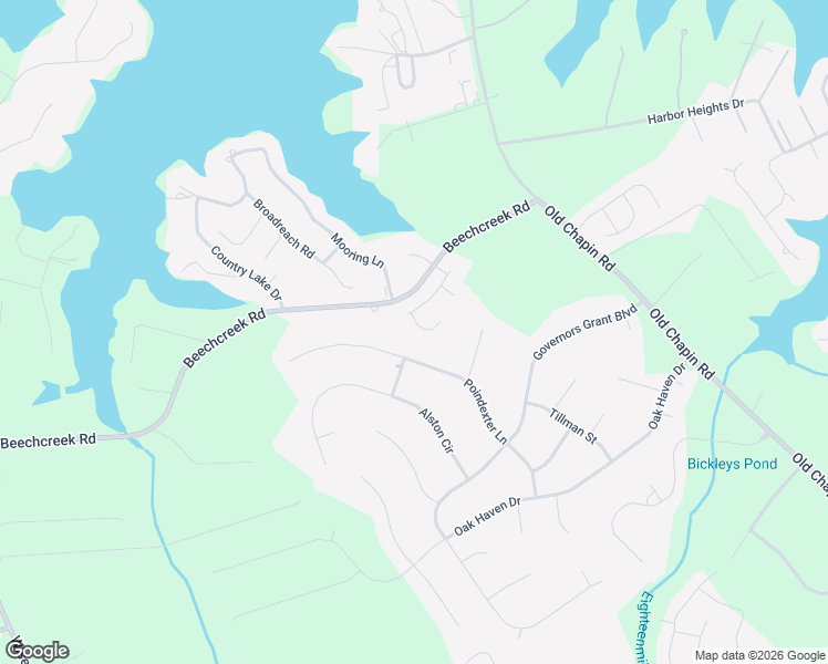 map of restaurants, bars, coffee shops, grocery stores, and more near 112 Moontide Court in Lexington