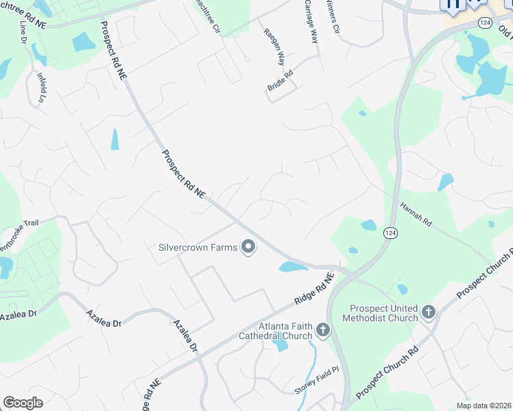 map of restaurants, bars, coffee shops, grocery stores, and more near 1392 Derby Downs Drive Northeast in Lawrenceville
