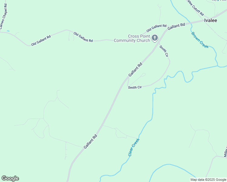 map of restaurants, bars, coffee shops, grocery stores, and more near 3111 Gallant Road in Attalla
