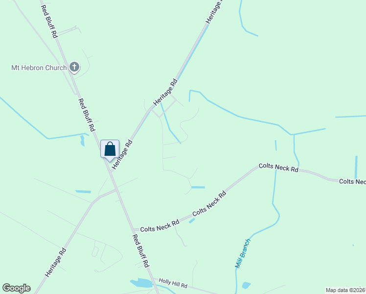 map of restaurants, bars, coffee shops, grocery stores, and more near 1131 Woodrow Lane in Loris