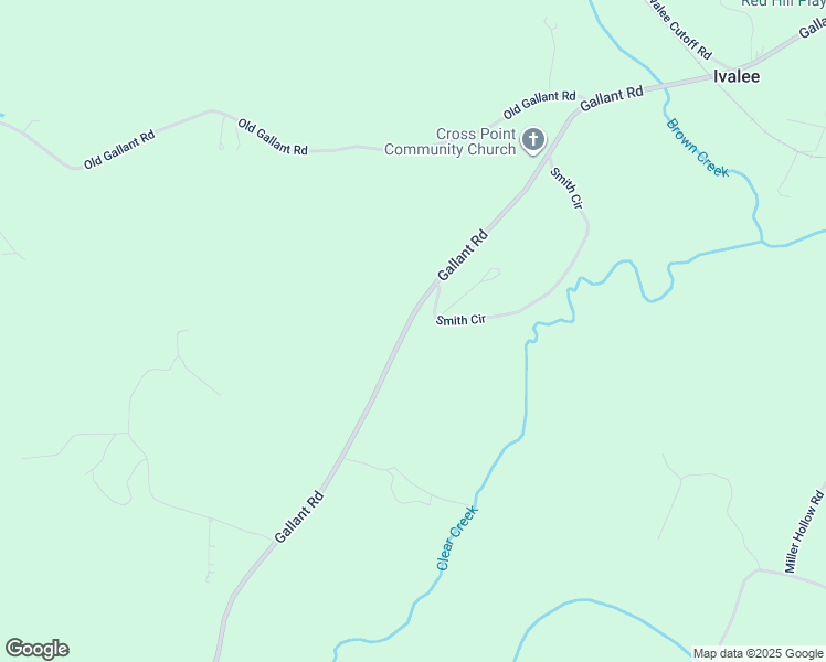 map of restaurants, bars, coffee shops, grocery stores, and more near 3111 Gallant Road in Attalla