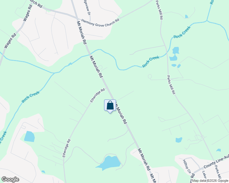 map of restaurants, bars, coffee shops, grocery stores, and more near 217 Mount Moriah Road in Auburn