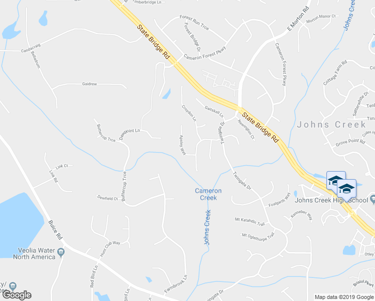 map of restaurants, bars, coffee shops, grocery stores, and more near 715 Apsley Way in Alpharetta