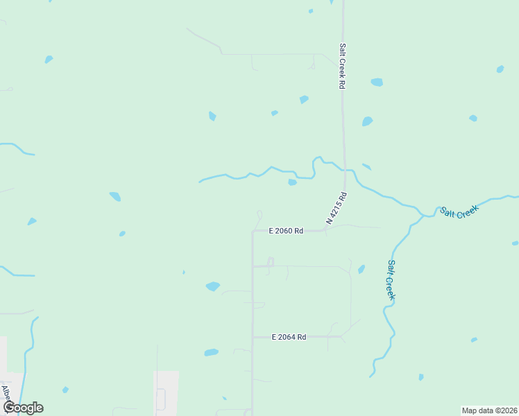 map of restaurants, bars, coffee shops, grocery stores, and more near 2601 East 2060 Road in Hugo