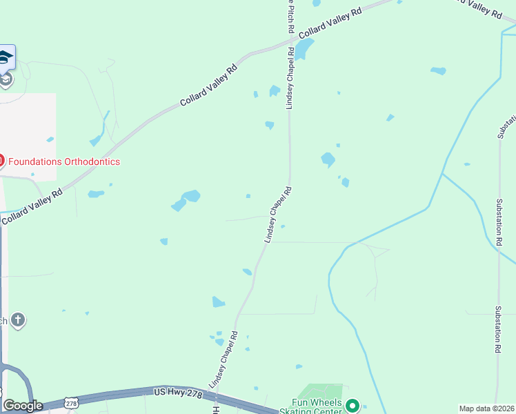 map of restaurants, bars, coffee shops, grocery stores, and more near 377 Lindsey Chapel Road in Cedartown