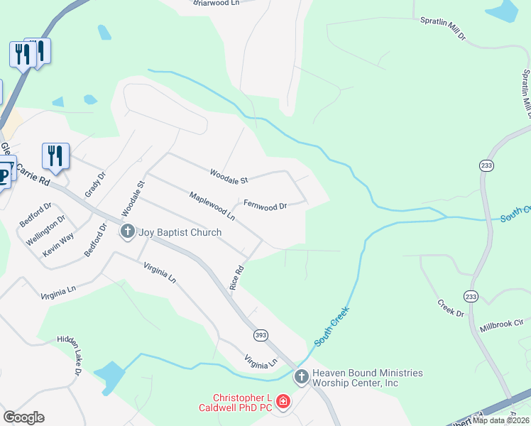 map of restaurants, bars, coffee shops, grocery stores, and more near 144 Fernwood Drive in Hull