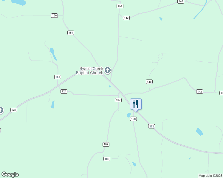 map of restaurants, bars, coffee shops, grocery stores, and more near 24942 County Road 222 in Bremen