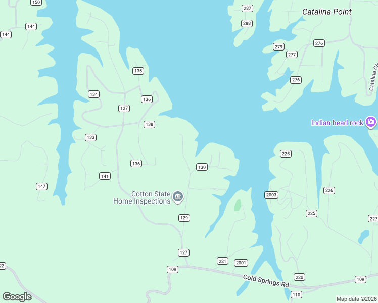 map of restaurants, bars, coffee shops, grocery stores, and more near 430 County Road 129 in Bremen