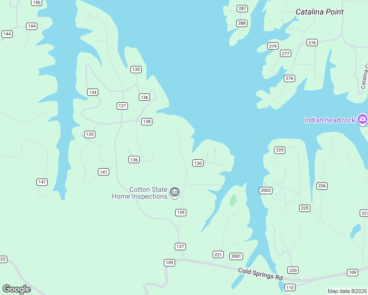 map of restaurants, bars, coffee shops, grocery stores, and more near 430 County Road 129 in Bremen
