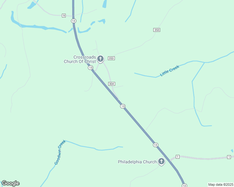 map of restaurants, bars, coffee shops, grocery stores, and more near 90 County Road 304 in Lynn