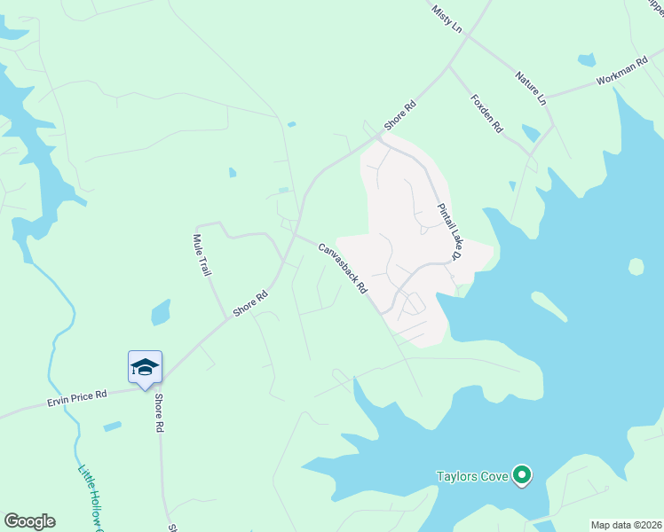 map of restaurants, bars, coffee shops, grocery stores, and more near 25 Canvasback Road in Gilbert