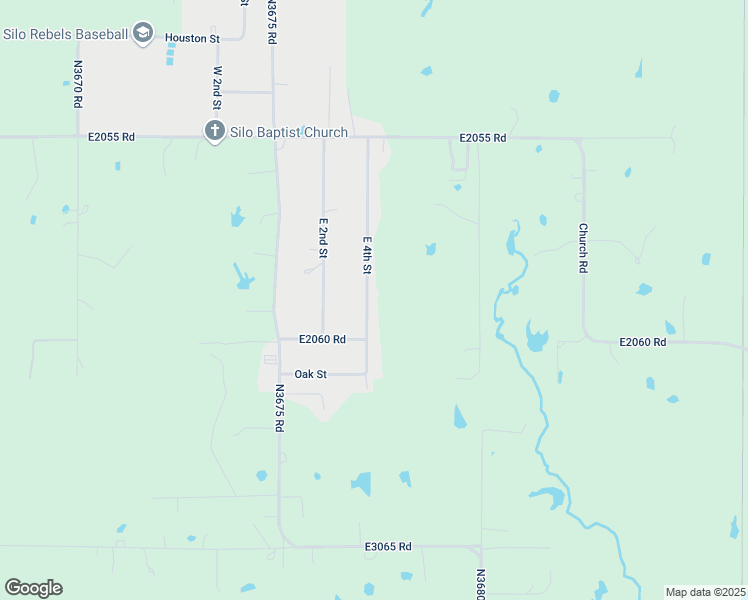 map of restaurants, bars, coffee shops, grocery stores, and more near 383 East 4th Street in Durant