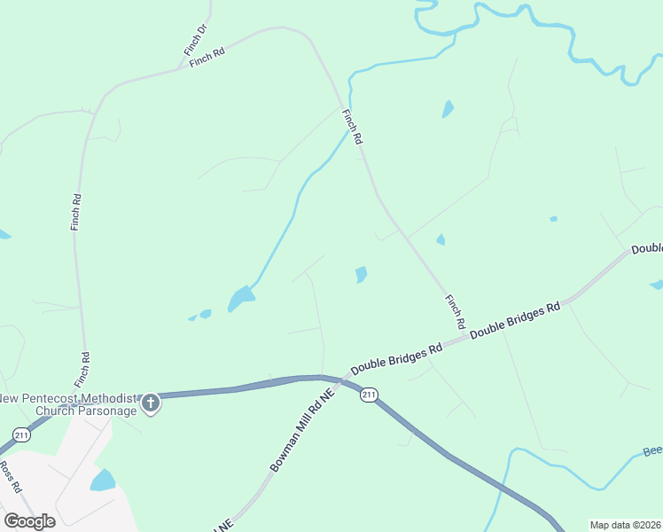 map of restaurants, bars, coffee shops, grocery stores, and more near 213 Rainbow Lane in Winder