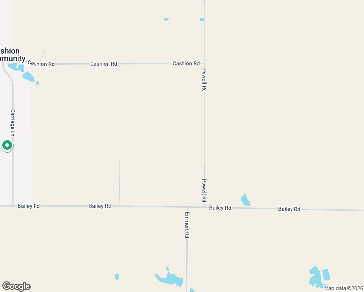 map of restaurants, bars, coffee shops, grocery stores, and more near 7931 Powell Road in Wichita Falls