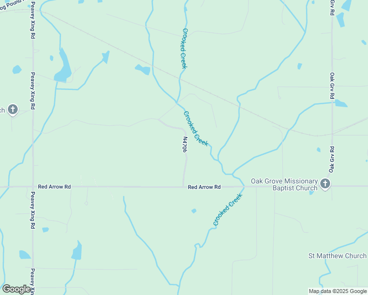 map of restaurants, bars, coffee shops, grocery stores, and more near N4706 in Broken Bow