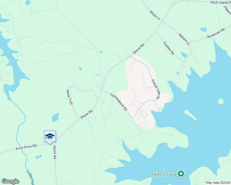 map of restaurants, bars, coffee shops, grocery stores, and more near 25 Canvasback Road in Gilbert