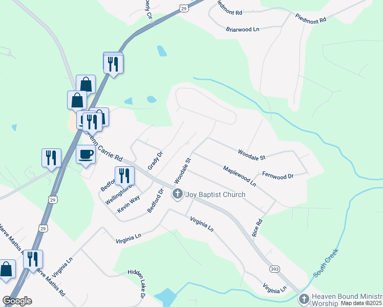 map of restaurants, bars, coffee shops, grocery stores, and more near 124 Woodale Street in Hull