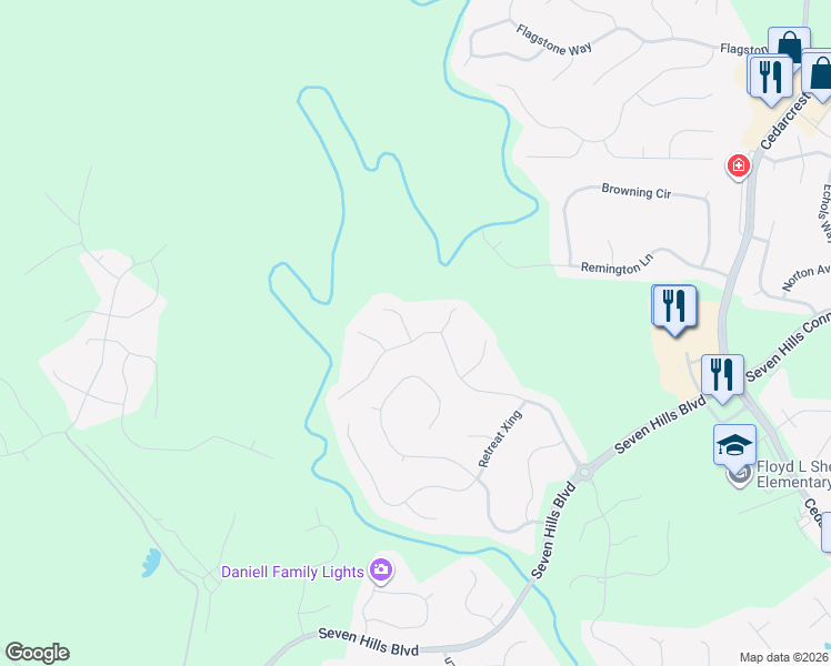 map of restaurants, bars, coffee shops, grocery stores, and more near 60 Social Cove in Dallas