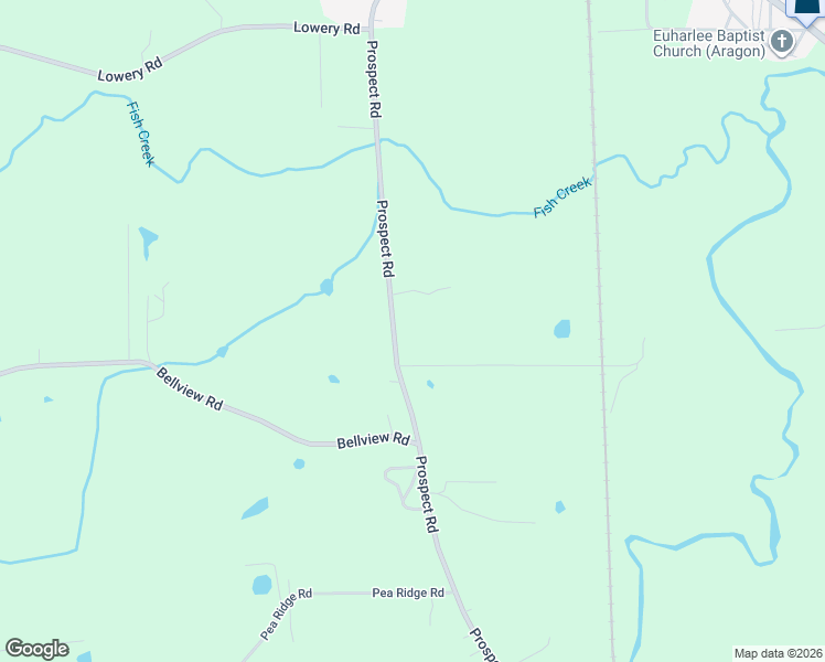 map of restaurants, bars, coffee shops, grocery stores, and more near 984 Prospect Road in Rockmart