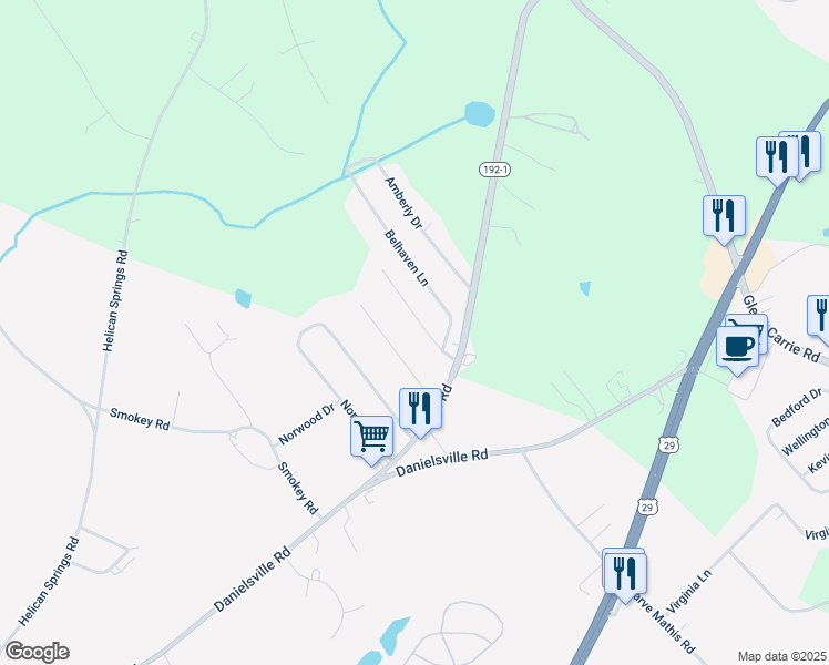 map of restaurants, bars, coffee shops, grocery stores, and more near 141 Creekwood Drive in Hull