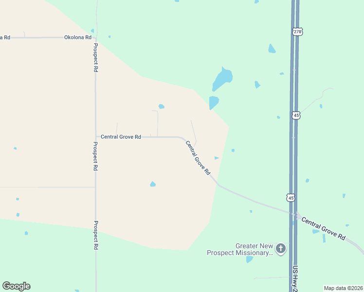 map of restaurants, bars, coffee shops, grocery stores, and more near 30041 Central Grove Road in Nettleton