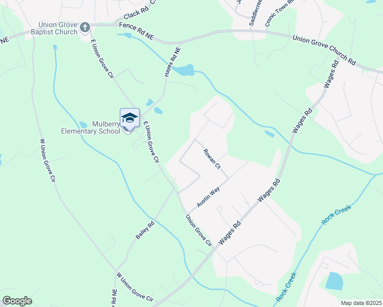 map of restaurants, bars, coffee shops, grocery stores, and more near 2088 Blackberry Lane Northeast in Auburn