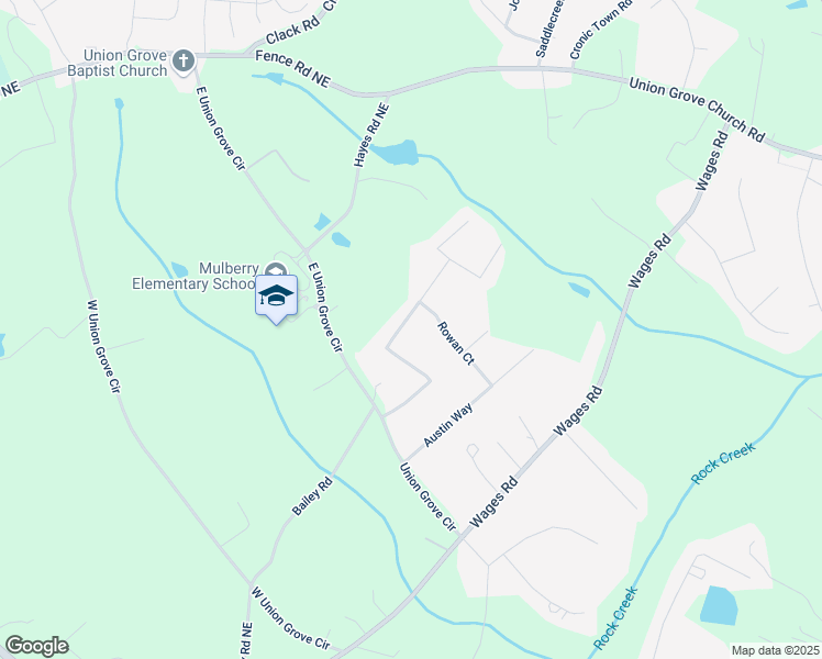 map of restaurants, bars, coffee shops, grocery stores, and more near 2088 Blackberry Lane Northeast in Auburn