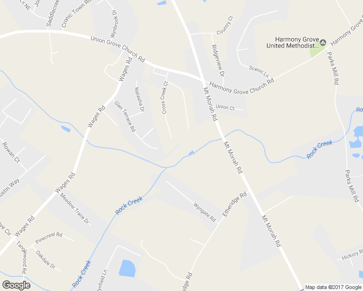 map of restaurants, bars, coffee shops, grocery stores, and more near 380 Cross Creek Court in Auburn