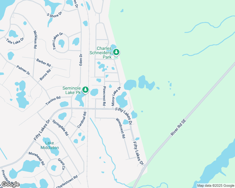 map of restaurants, bars, coffee shops, grocery stores, and more near 1065 Mirror Lake Drive in Southport