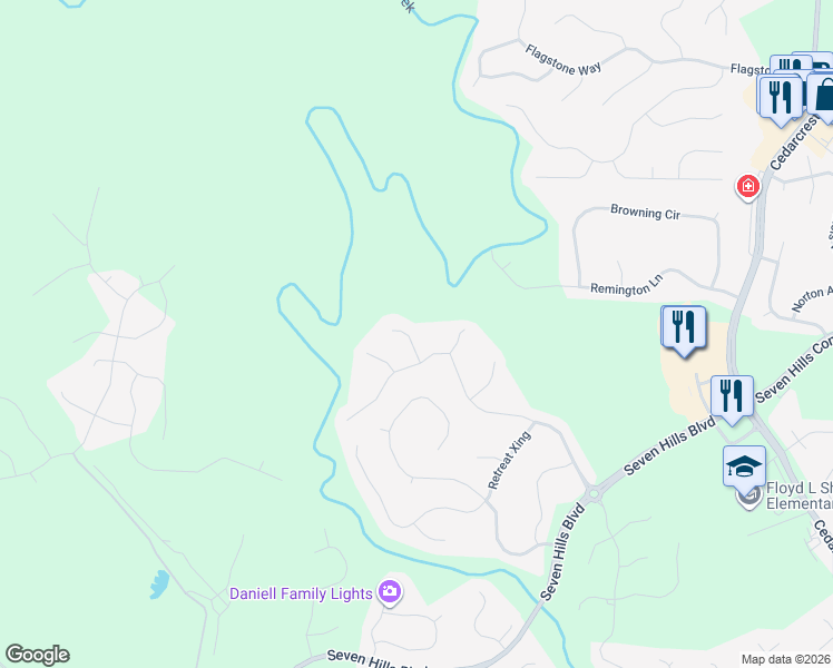 map of restaurants, bars, coffee shops, grocery stores, and more near 60 Social Cove in Dallas