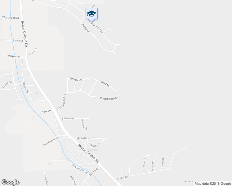 map of restaurants, bars, coffee shops, grocery stores, and more near 3092 Tiffany Lane in Colton