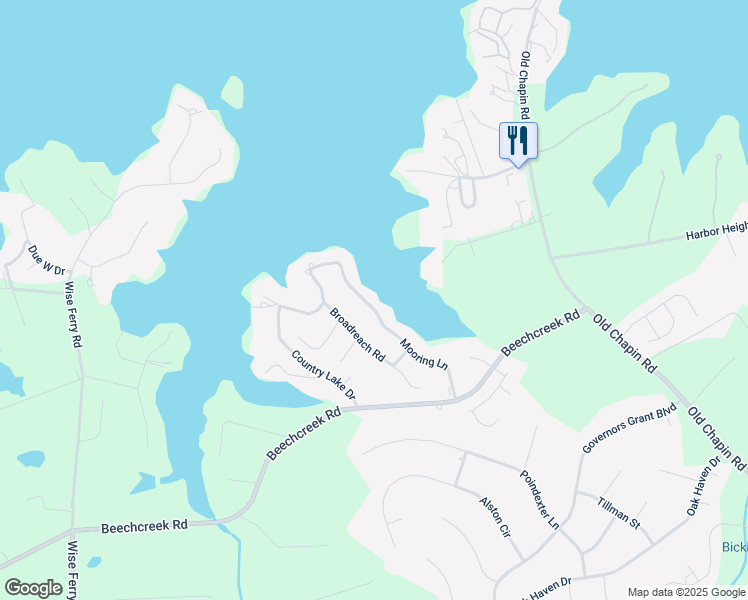 map of restaurants, bars, coffee shops, grocery stores, and more near 228 Mooring Ln in Lexington