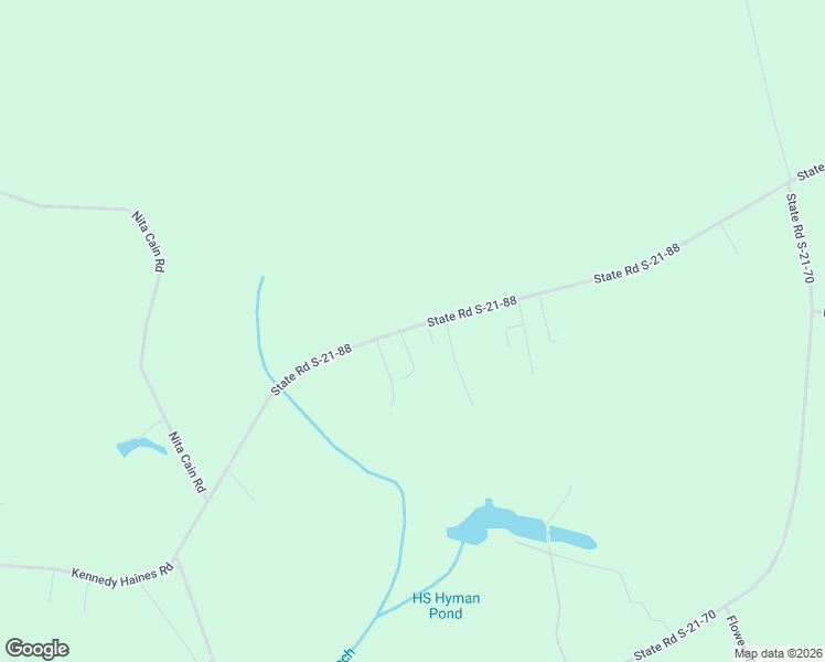 map of restaurants, bars, coffee shops, grocery stores, and more near 484 State Road S-21-88 in Pamplico