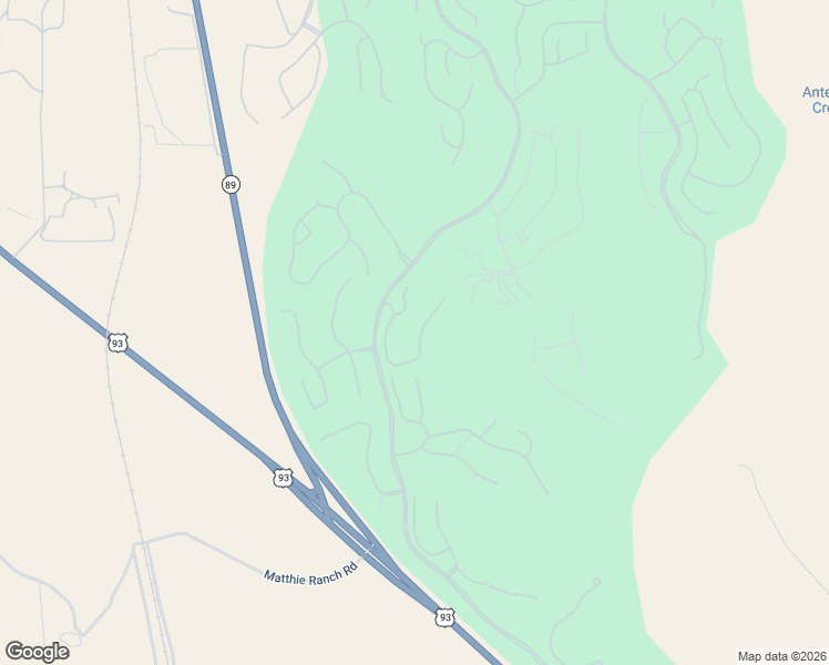 map of restaurants, bars, coffee shops, grocery stores, and more near 3845 Farrier Anvil Lane in Wickenburg