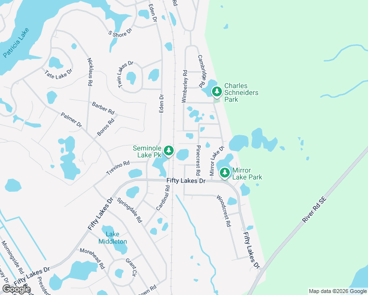 map of restaurants, bars, coffee shops, grocery stores, and more near 1059 Acacia Drive in Southport